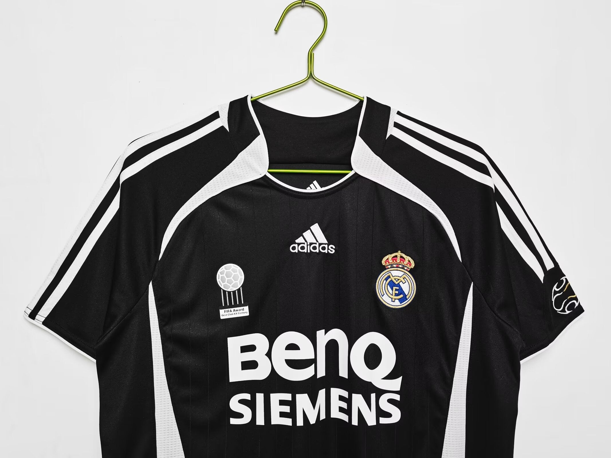 Retro Real Mαdrid 06/07 Away Black