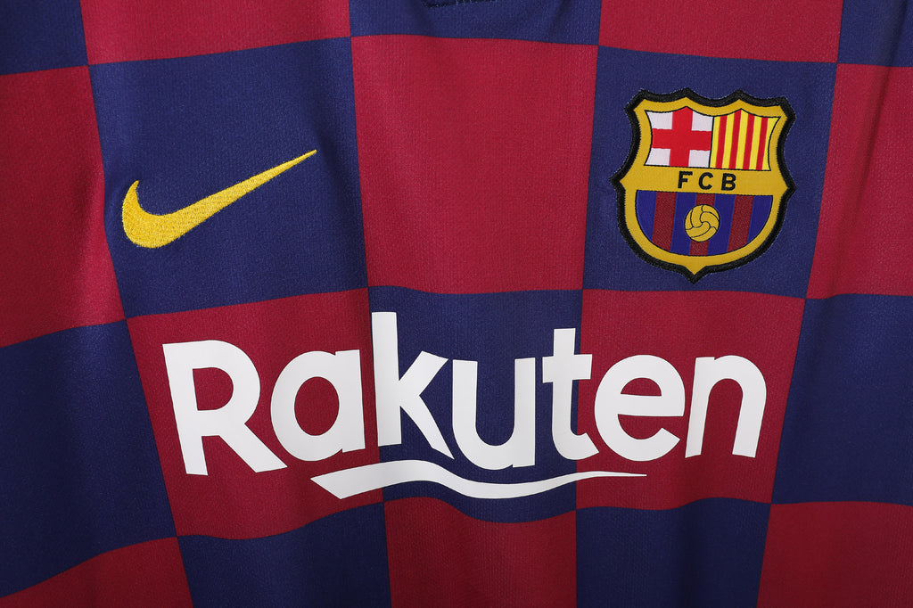 Retro Barcelona 19/20 Home kit wiht Patches S-XXL